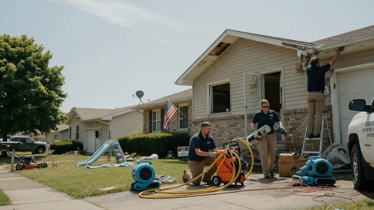 Water Damage Restoration in Delhi, LA near me
